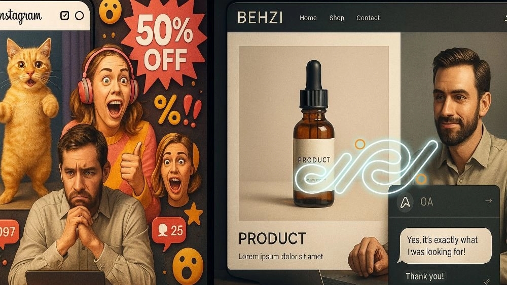موقع Instagram أو Bahazi؟ لماذا يحتاج عملك إلى شيء أكثر من صفحة