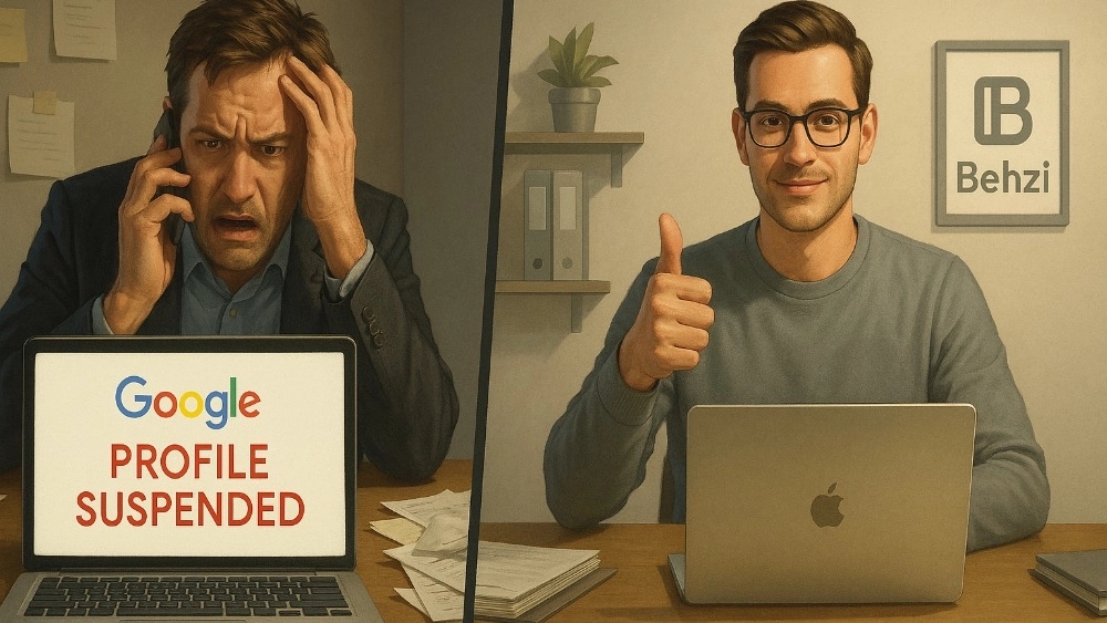 مشکل ثبت کسب و کار در گوگل و ویرایش نمایه کسب و کار